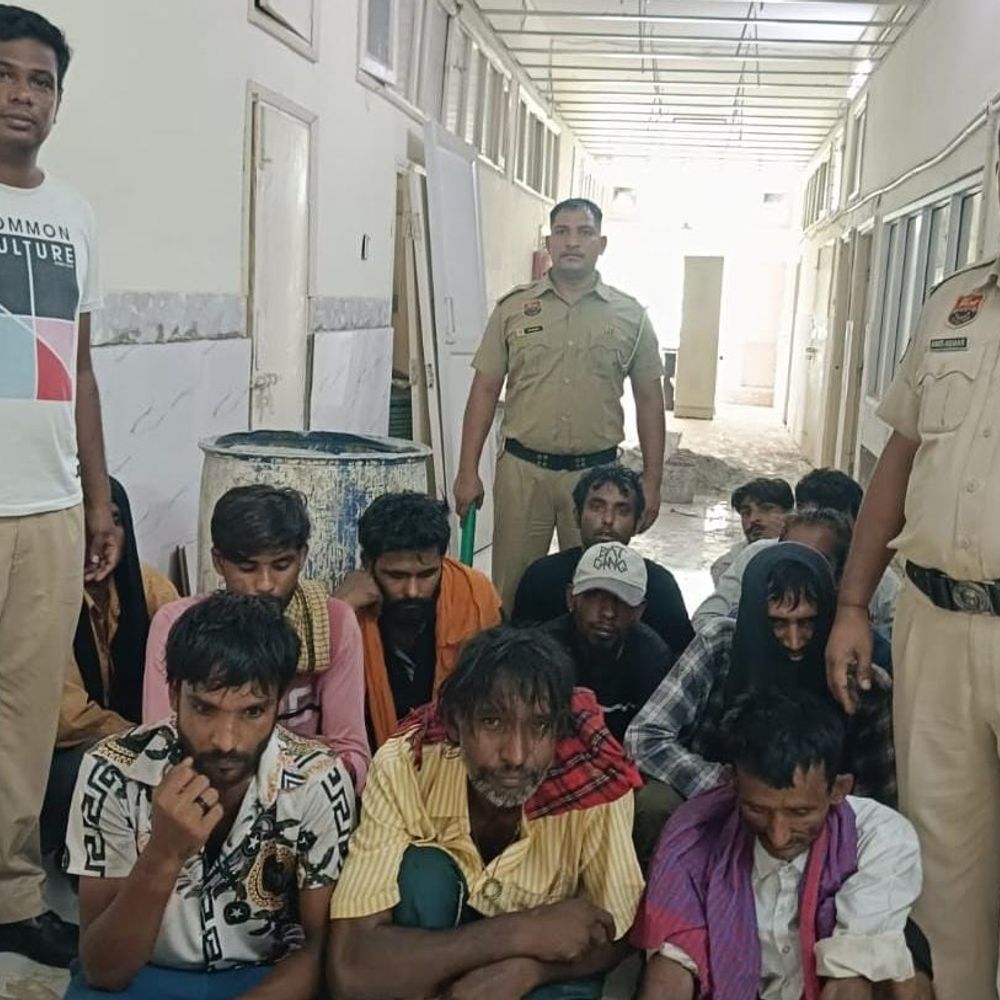 सोनीपत के हुड्डा पार्क में नशा करते 12 युवक पकड़े:पुलिस ने इलाज के लिए OST सेंटर में कराया भर्ती; काउंसलिंग भी कराई