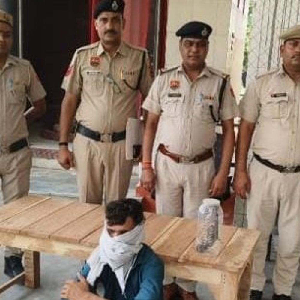 पलवल में भाई ने भाई को अवैध कट्टे संग पकड़वाया:रसोई में छुपाया था देसी कट्टा, पुलिस ने छापेमारी करके किया बरामद