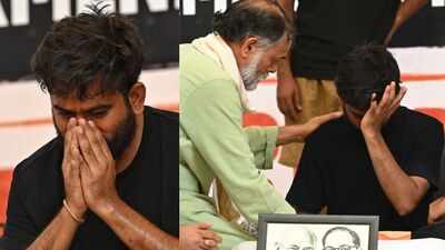 ‘I am not a national security threat’: Abhijeet Dipke breaks down, takes over hunger strike as Sonam Wangchuk is shifted to hospital | Delhi News