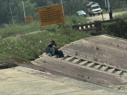 Himachal Couple Romance Video Goes Viral Sundernagar BSL reservoir Mandi