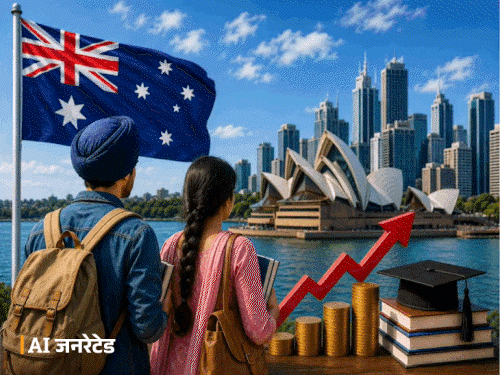 ऑस्ट्रेलिया में पढ़ाई महंगी, पंजाबियों पर ज्यादा असर:स्टूडेंट वीजा फीस 25% बढ़ी; एक आवेदन के करीब ₹1.64 लाख लगेंगे