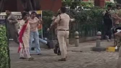 Delhi high court says cop’s image can’t be tarnished due to ‘power overuse’ during protest, rejects plea | Delhi News