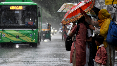 Delhi receives monsoon showers after 5-day delay; first July onset in 4 years | Delhi News