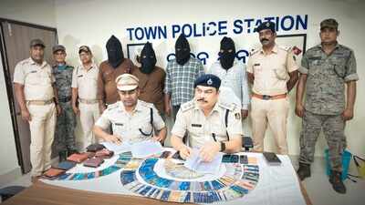 Keonjhar police bust ATM card-swapping racket, arrest 4 | Bhubaneswar News
