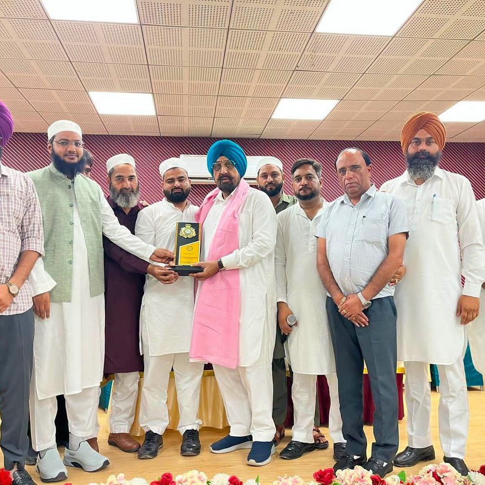 सलमानी बिरादरी ने जीरकपुर इकाई का गठन किया:विधायक कुलजीत रंधावा और तीन नगर परिषद प्रधानों का किया सम्मान