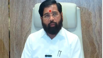 Maharashtra deputy CM Eknath Shinde hospitalised due to fever & exhaustion | India News