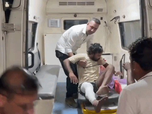 कुरुक्षेत्र में CIA और बदमाश के बीच मुठभेड़:आरोपी की टांग में लगी गोली; जिला परिषद मेंबर पर किया था हमला