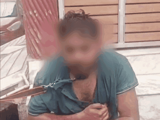 करनाल के मुस्लिम युवक को हरिद्वार में पीटा:लड़की से मिलने गया था; बजरंग दल कार्यकर्ताओं ने कुत्ते का पट्टा पहनाकर खंभे से बांधा, सिर फोड़ा