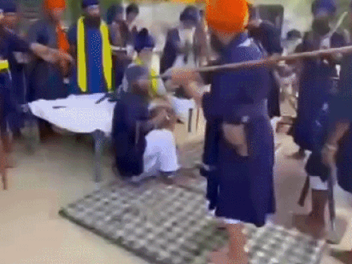Nihang Jasdeep Singh Punishment Video
