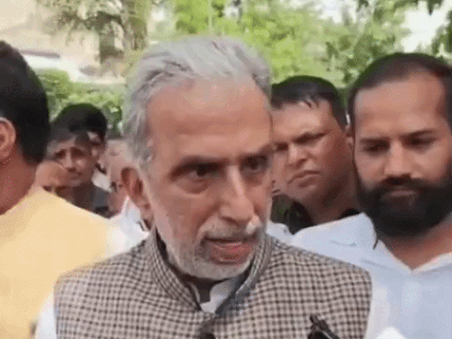 फरीदाबाद डंपिंग यार्ड का विरोध मंत्री गुर्जर से मिले ग्रामीण:मंत्री बोले-आबादी वाले क्षेत्र में नहीं बनेगा,एथेनॉल मिश्रित पेट्रोल पर विपक्ष पर साधा निशाना