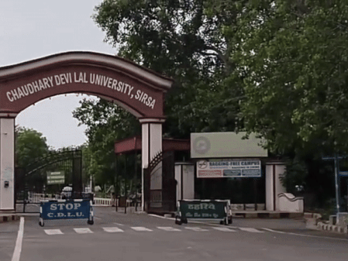 CDLU में LL.M. प्रवेश पर रोक विद्यार्थियों ने खोला मोर्चा:बोले-आरक्षण नीति की अनदेखी, प्रोफेसर भर्ती विज्ञापन पर उठाए सवाल, सौंपा ज्ञापन
