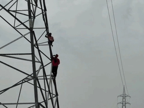 Sirsa Farmer Protest | Hightension Line Compensation Demand DSP Police Taem Arrive Updates