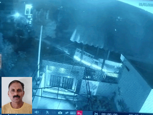 रेवाड़ी में सोते किसान के पास से भैंस चोरी, VIDEO:5 साल पहले भी चुराई थी; CCTV में कैद हुई वारदात