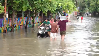Rain batters Gujarat: IMD issues heavy rain alert across state, waterlogging reported in multiple areas | Ahmedabad News