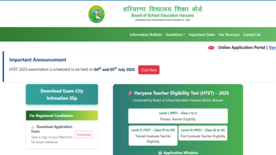 HTET admit card 2026 expected to be released soon at htet.eapplynow.com: Check steps to download hall tickets