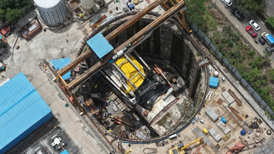 Making waves underground: India’s first undersea rail tunnel takes shape