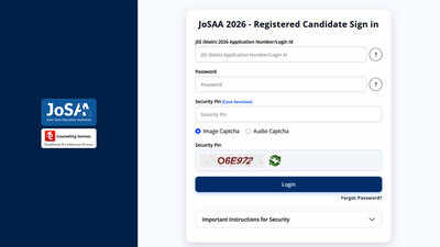 JoSAA 2026 Round 4 counselling result today at josaa.nic.in; candidates must complete reporting by July 13