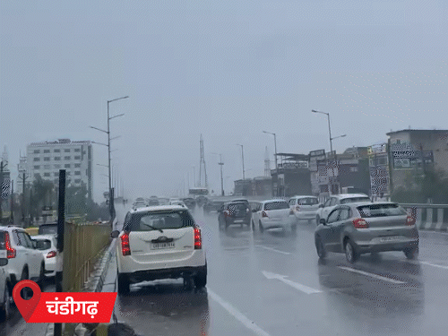 पंजाब और चंडीगढ़ में तेज बारिश:लुधियाना-जालंधर समेत 14 जिलों में अलर्ट, 23 जुलाई तक मौसम खराब रहेगा