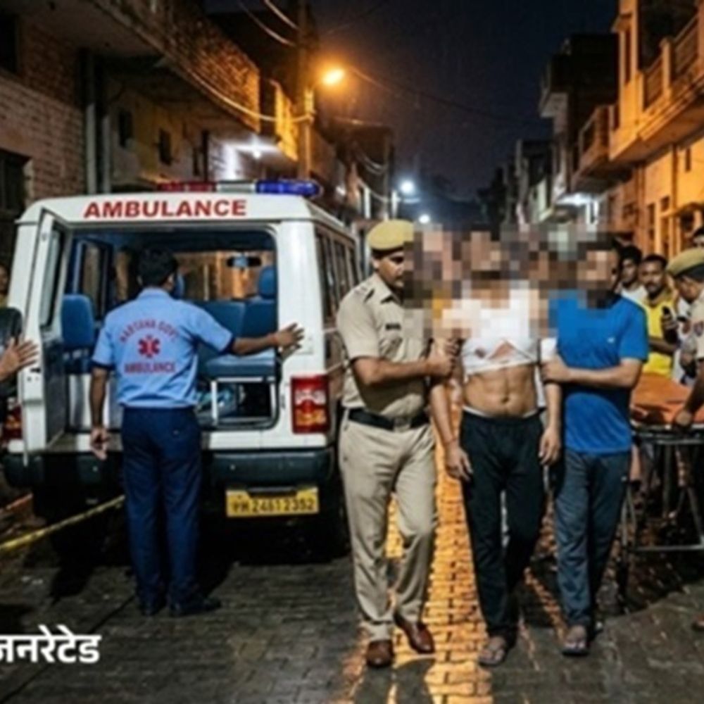 जींद में जमानत पर आए युवक पर चाकू से हमला:रात को खाना खाकर टहलने निकला था; शरीर पर मिले पांच घाव