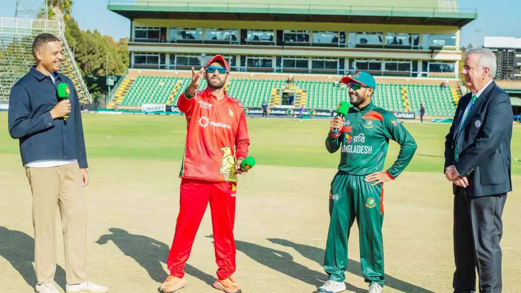 Zimbabwe 12/0 in 4.0 Overs