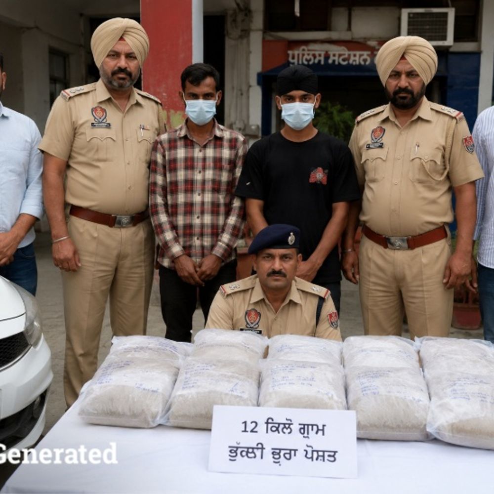 लुधियाना में पनबस ड्राइवर निकला नशा तस्कर:डिपो की चेकिंग टीम ने की रिपोर्ट, कार से 12 किलो भुक्की बरामद; एक गिरफ्तार