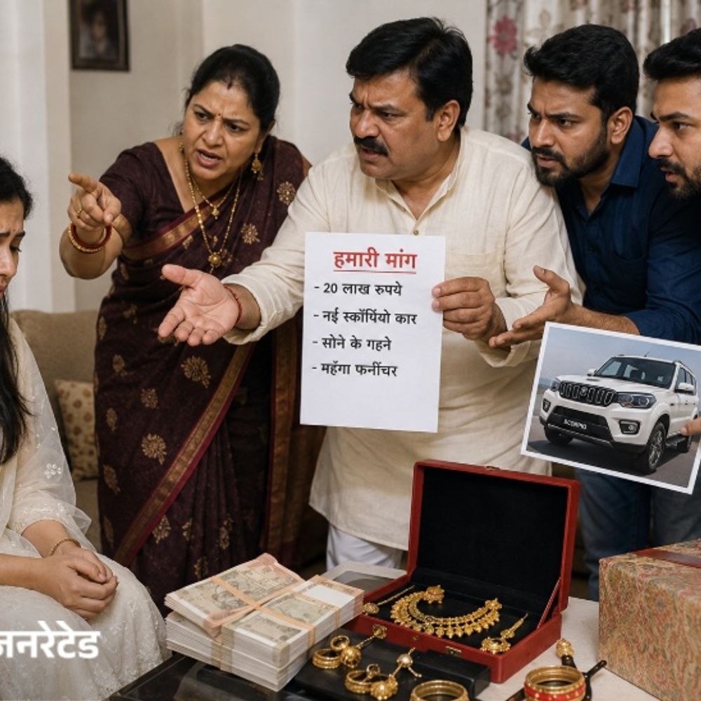 यमुनानगर में बिहार के सरकारी टीचर पर FIR:नौकरी लगने के बाद ससुराल वालों से मांगी स्कॉर्पियो, बच्चे के साथ पत्नी को घर से निकाला