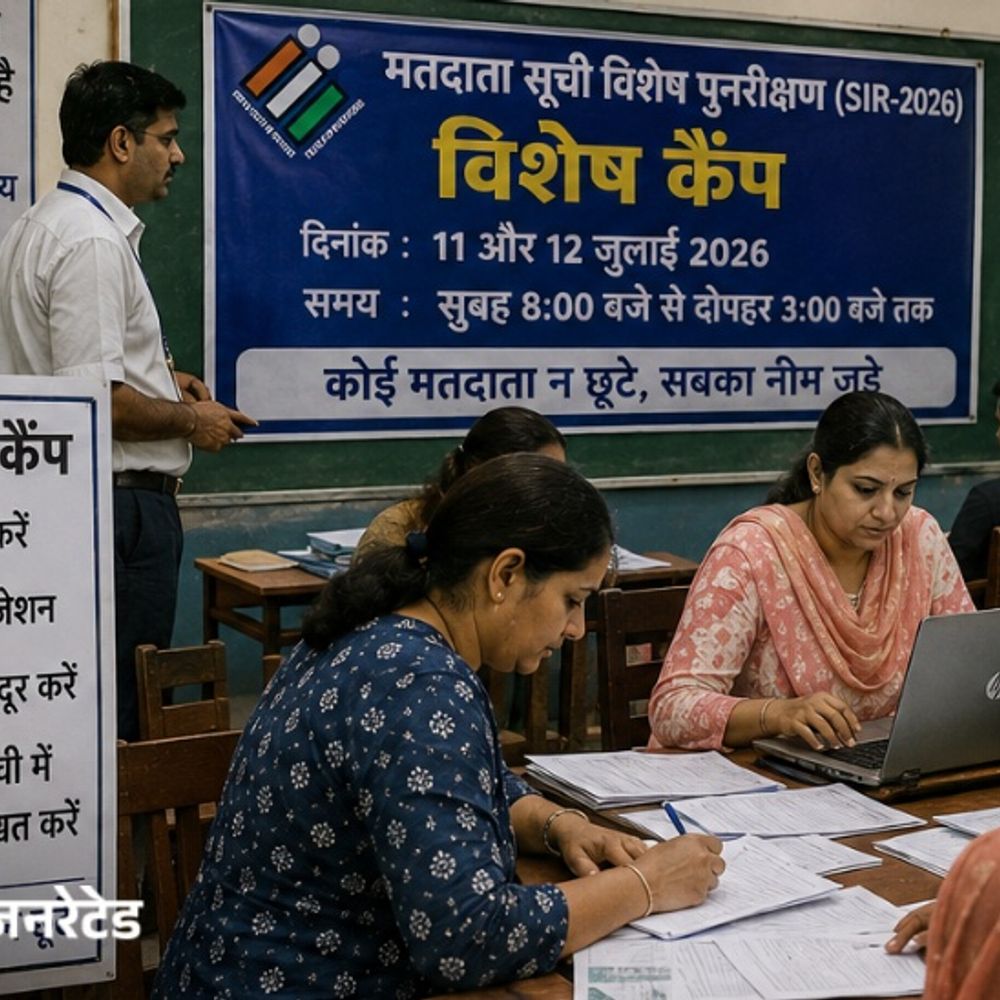 पंजाब के स्कूलों में आज और कल लगेंगे SIR कैंप:मतदाता सूची पुनरीक्षण को रफ्तार देने का फैसला, सरकारी/एडेड स्कूलों में बैठेंगे BLO
