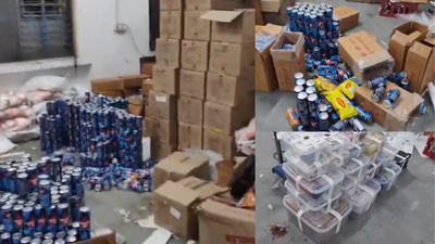 Delhi Police bust food tampering racket in Okhla, expired products worth Rs 20 lakh seized, 7 arrested | Delhi News