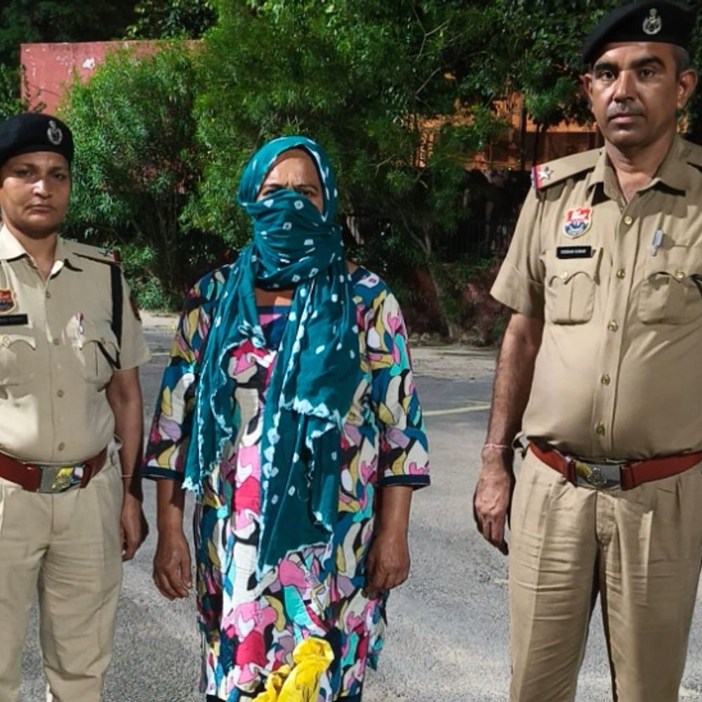 फतेहाबाद में नशे के साथ महिला गिरफ्तार:घर के पास ज्वार के खेत में छुपा रखा था डोडा चूरापोस्त; सप्लाई चेन तलाशेगी पुलिस