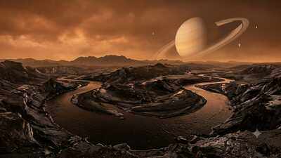 Saturn’s moon Titan has rivers, lakes and rainfall without a single drop of water, and scientists know why |