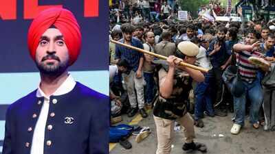 ‘Lokan Di Avaaz Rab Di Avaaz Hundi Aa’: Diljit Dosanjh backs CJP protesters after clashes during Parliament march | Delhi News