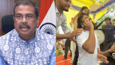‘Jhukti hai duniya, jhukane wala chahiye’: Abhijeet Dipke’s 1st reaction to Dharmendra Pradhan’s resignation | Delhi News