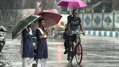 Weather tomorrow: IMD warns of extremely heavy rain in several states; heavy showers likely across north, west and east India | Delhi News