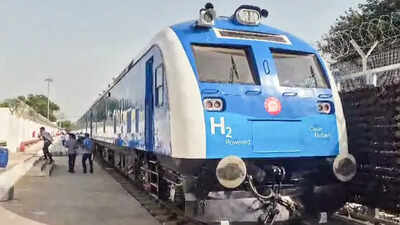 Hydrogen-Powered Train: India’s first hydrogen-powered train clocks around 900 km in five days
