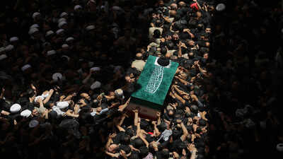 Iran’s Khamenei buried in Mashhad four months after US-Israeli strikes killed him