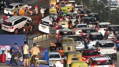 No red lights, still red every evening: Why Akshardham-Noida road chokes daily | Delhi News