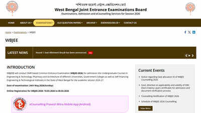 WBJEE 2026 Round 2 seat allotment result to be released today at wbjeeb.nic.in; check reporting schedule and next steps