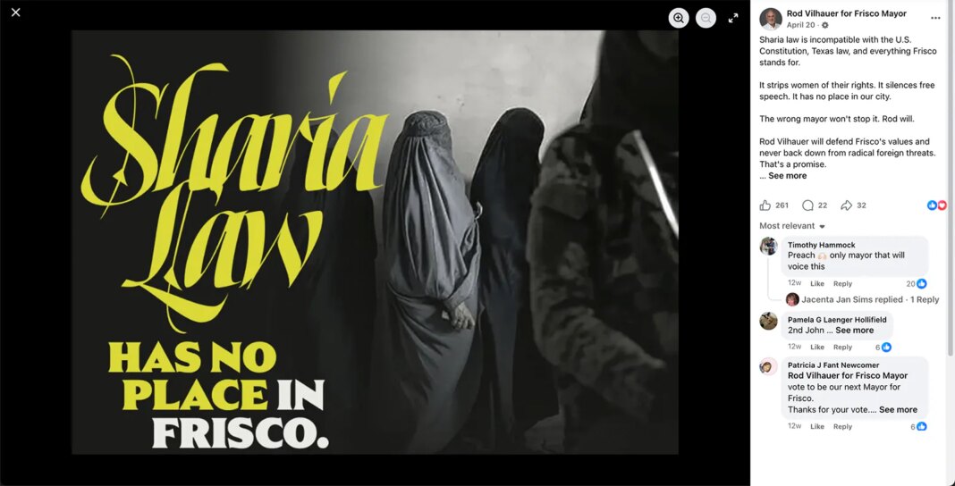 How Islamophobia roiled a Texas election