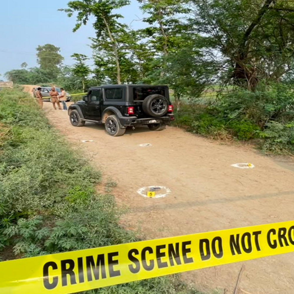 अमृतस​र में पुलिस और बदमाशों में मुठभेड़:थार सवार युवकों को दबोचा, यूके बेस्ड गैंगस्टर की बड़ी टारगेट किलिंग साजिश नाकाम,1 घायल