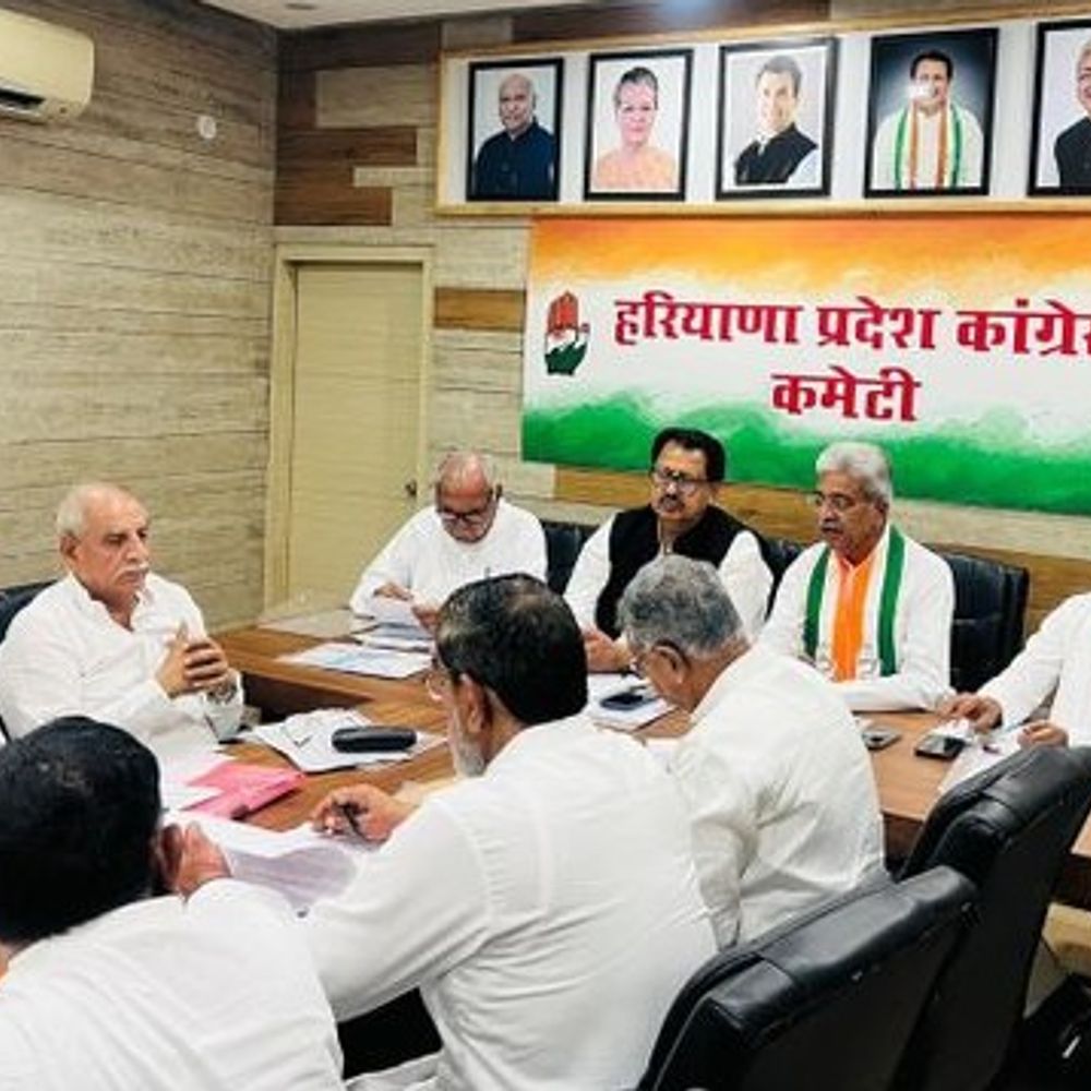 पंचकूला कांग्रेस की अंदरूनी कलह आज प्रभारी के सामने आएगी:वर्कर खोलेंगे नाराजगी की फाइल, संगठन से लेकर गुटबाजी तक उठेंगे सवाल